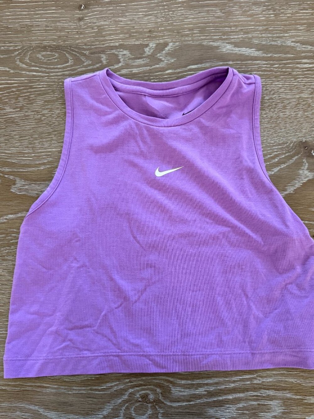 Girls Nike Pro Girls Pink Dri-FIT Purple Sleeveless Athletic Tank Youth Medium